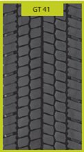 315/70R22.5 GT41 MICH Taastatud rehv (D5A)