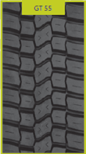 295/80R22.5 GT55 MICH1 Taastatud rehv (D5A)
